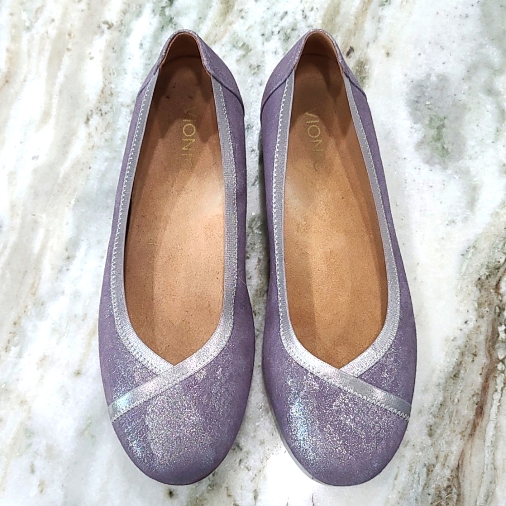 Vionic Caroll Ballet Flats Pewter